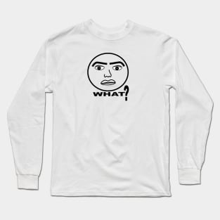 what face illustration Long Sleeve T-Shirt